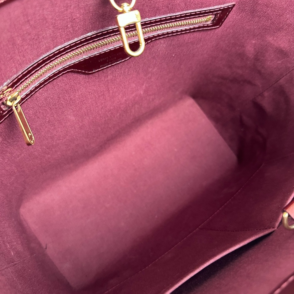 Louis Vuitton Vernis Amarante tote in excellent condition - Picture 12 of 13